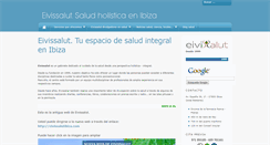 Desktop Screenshot of eivissalut.com